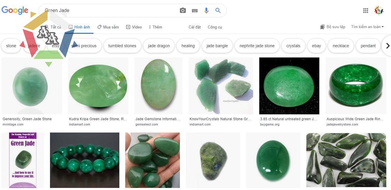 Đá cẩm thạch đen Green Jade - hình ảnh theo Google Image