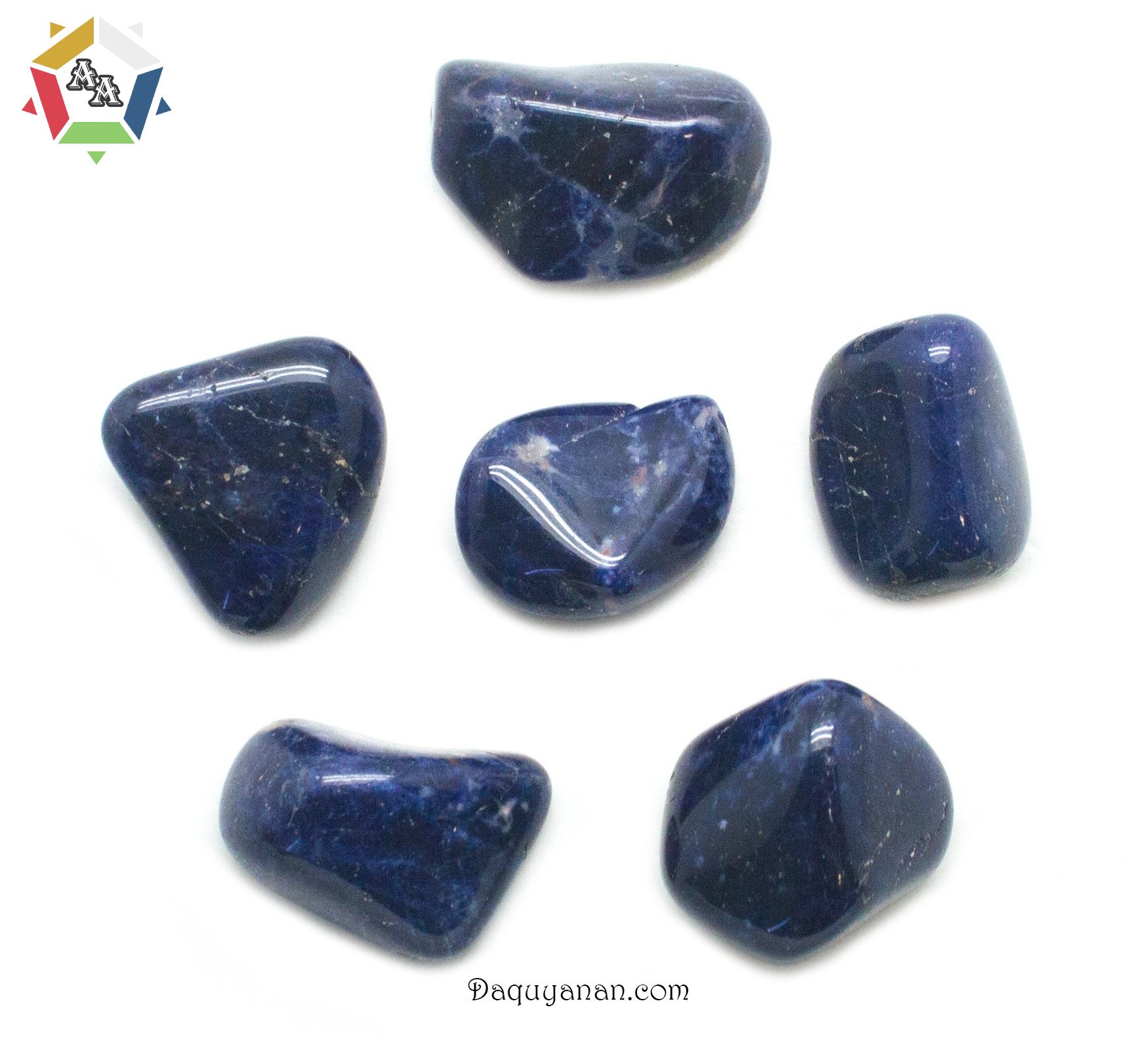 Da Sodalite mau xanh tim Đá Sodalite màu xanh tím