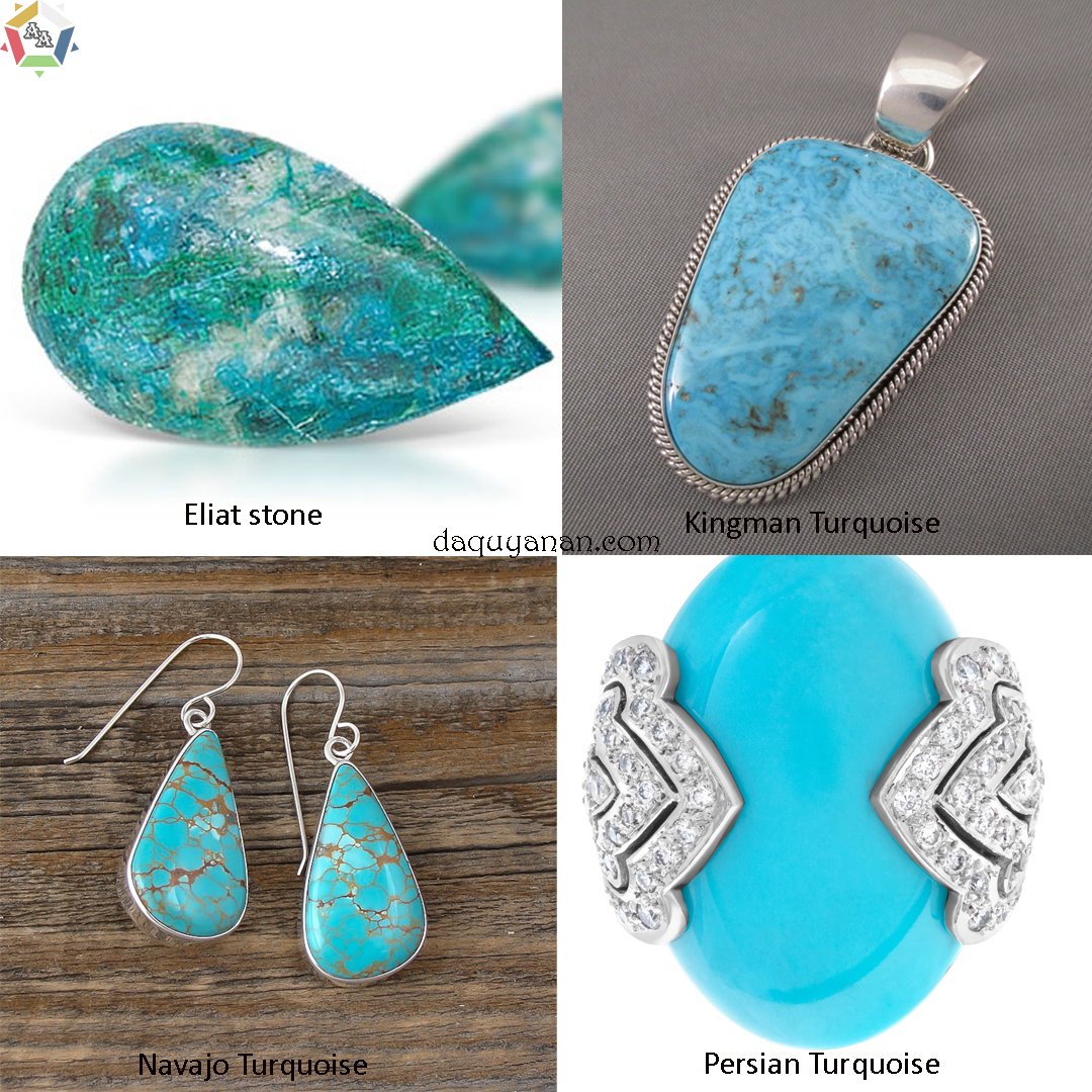 Đá ngọc lam Turquoise là gì? Tác dụng, ý nghĩa phong thủy 7 Các loại đá ngọc lam turquoise